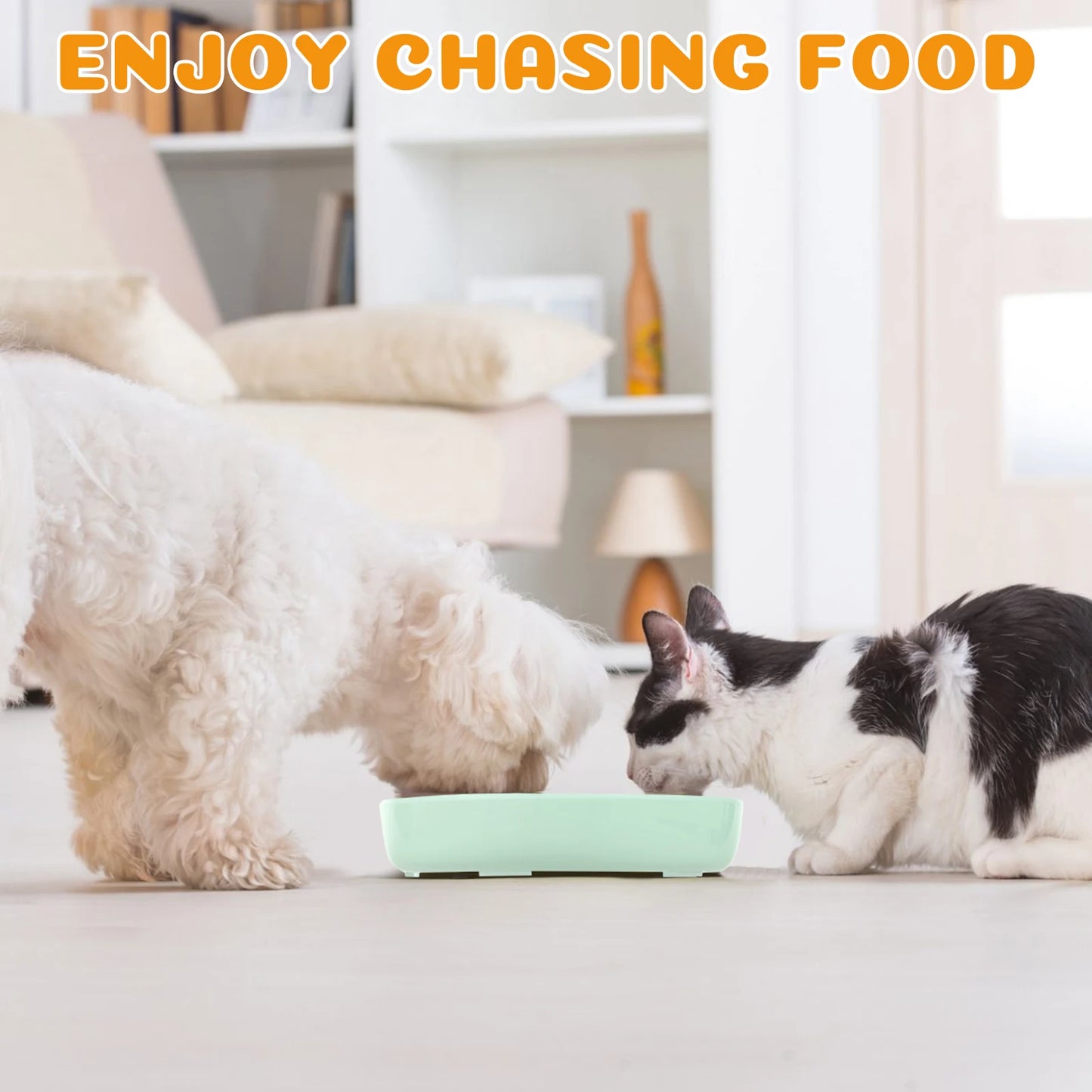 Flower Slow Feeder Pet Bowl