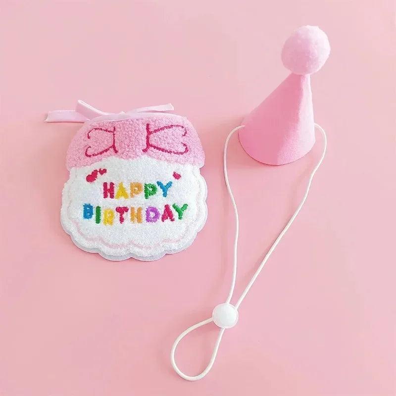 Pet Birthday Hat & Bib