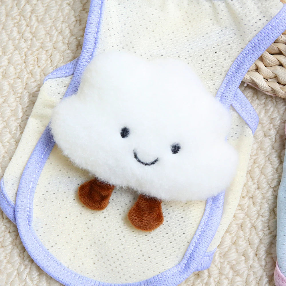 Cool vest cloud decoration
