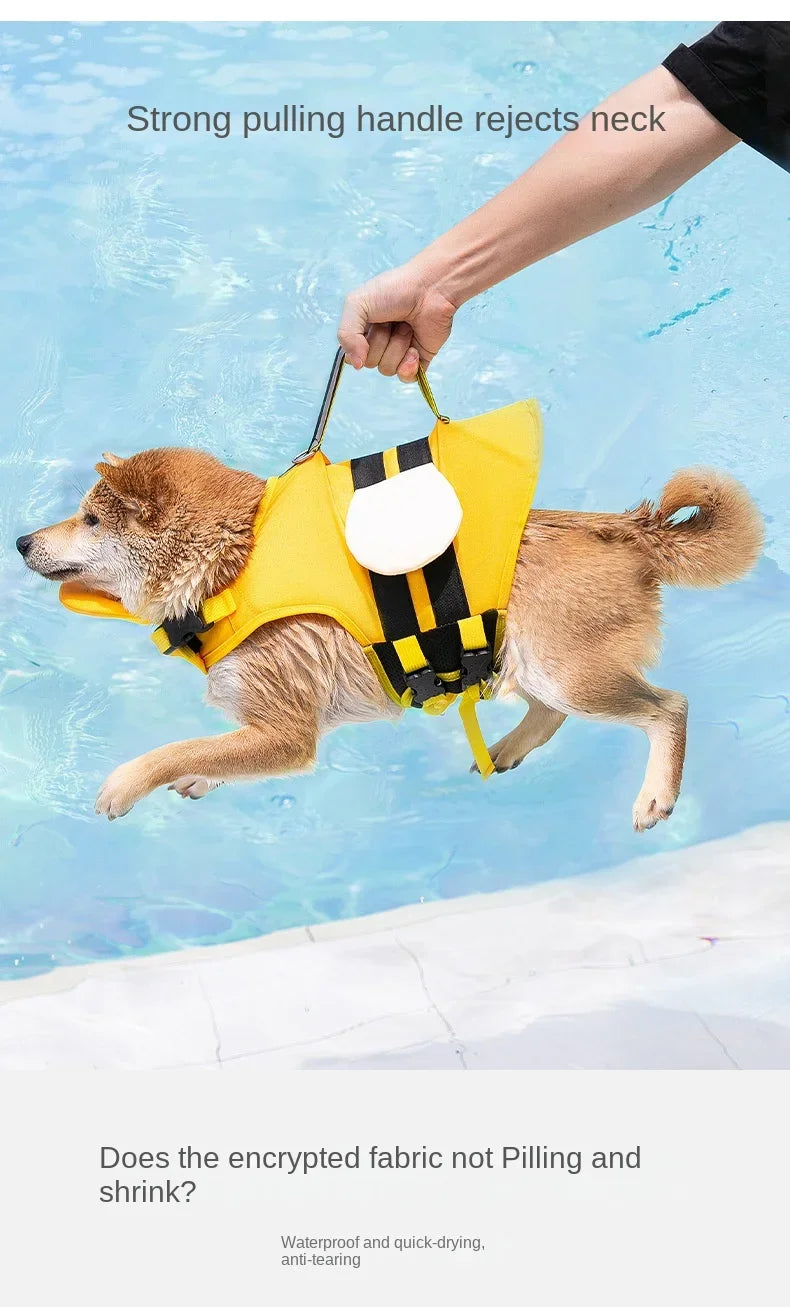 Bee Dog Life Jacket