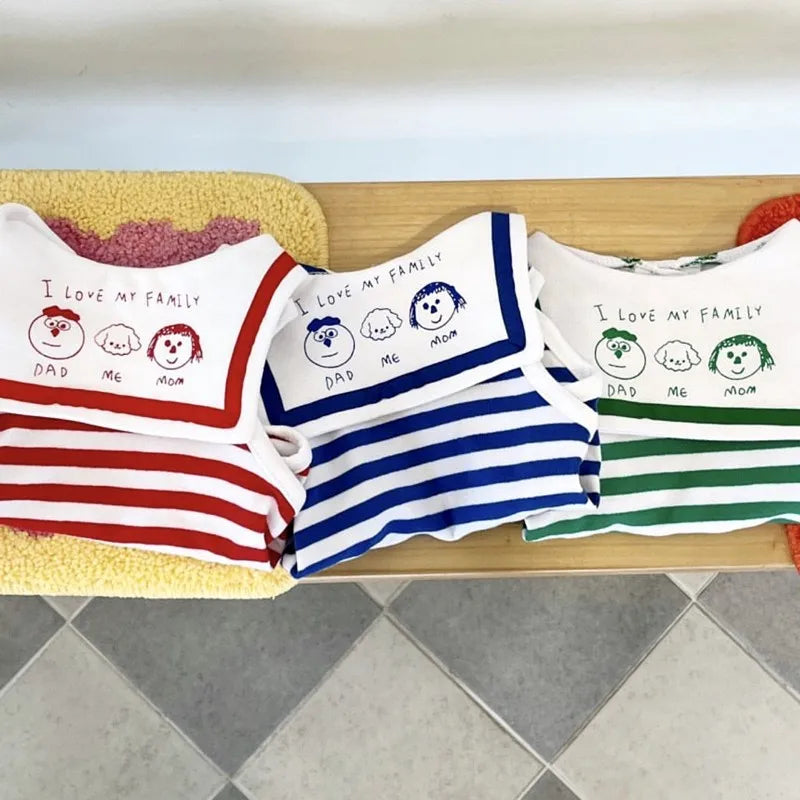 Striped Summer Vest for Small Dogs
