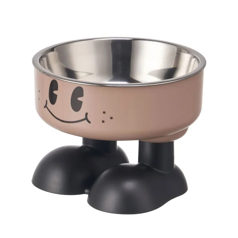 High-Leg Pet Bowl Neck-Friendly