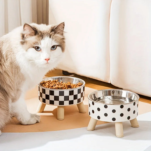 High-Leg Pet Bowl-pattern