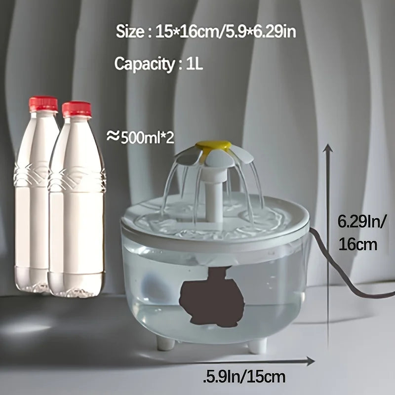 1L Pet Water Fountain