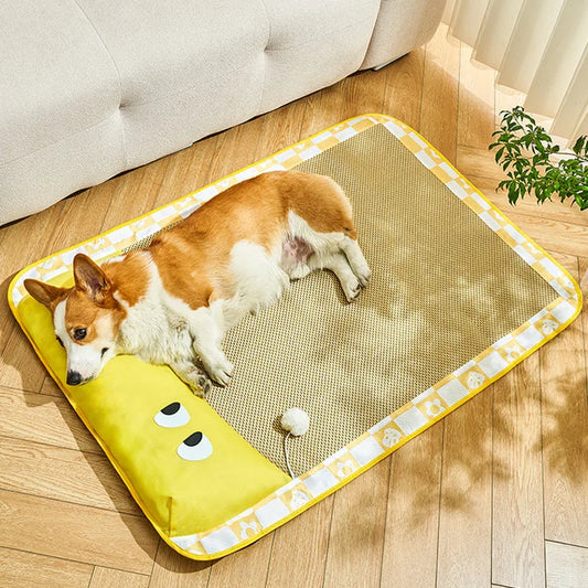 Cooling Mat with Pillow